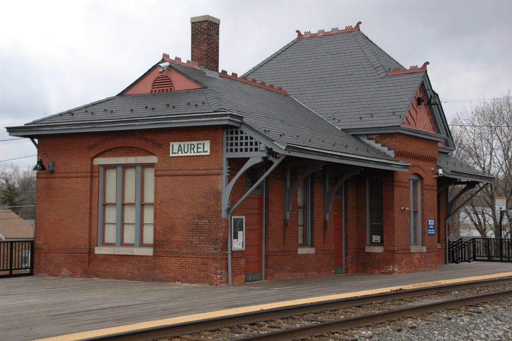 Historic Train Station in Laurel, MD